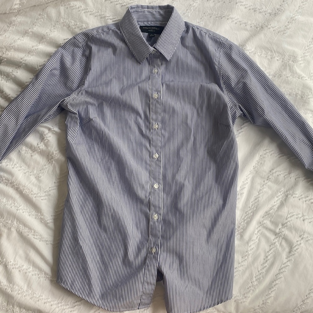 Tailored fit button down